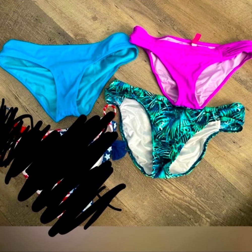 VS bikini bottoms lot x2 - medium